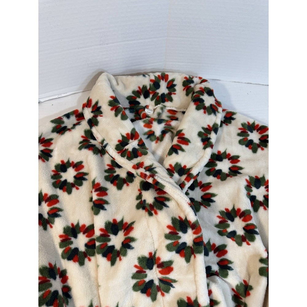 Vera Bradley 2xl/3xl Christmas Wreath Robe Soft Velvet Plush Holiday Mom Gift 40